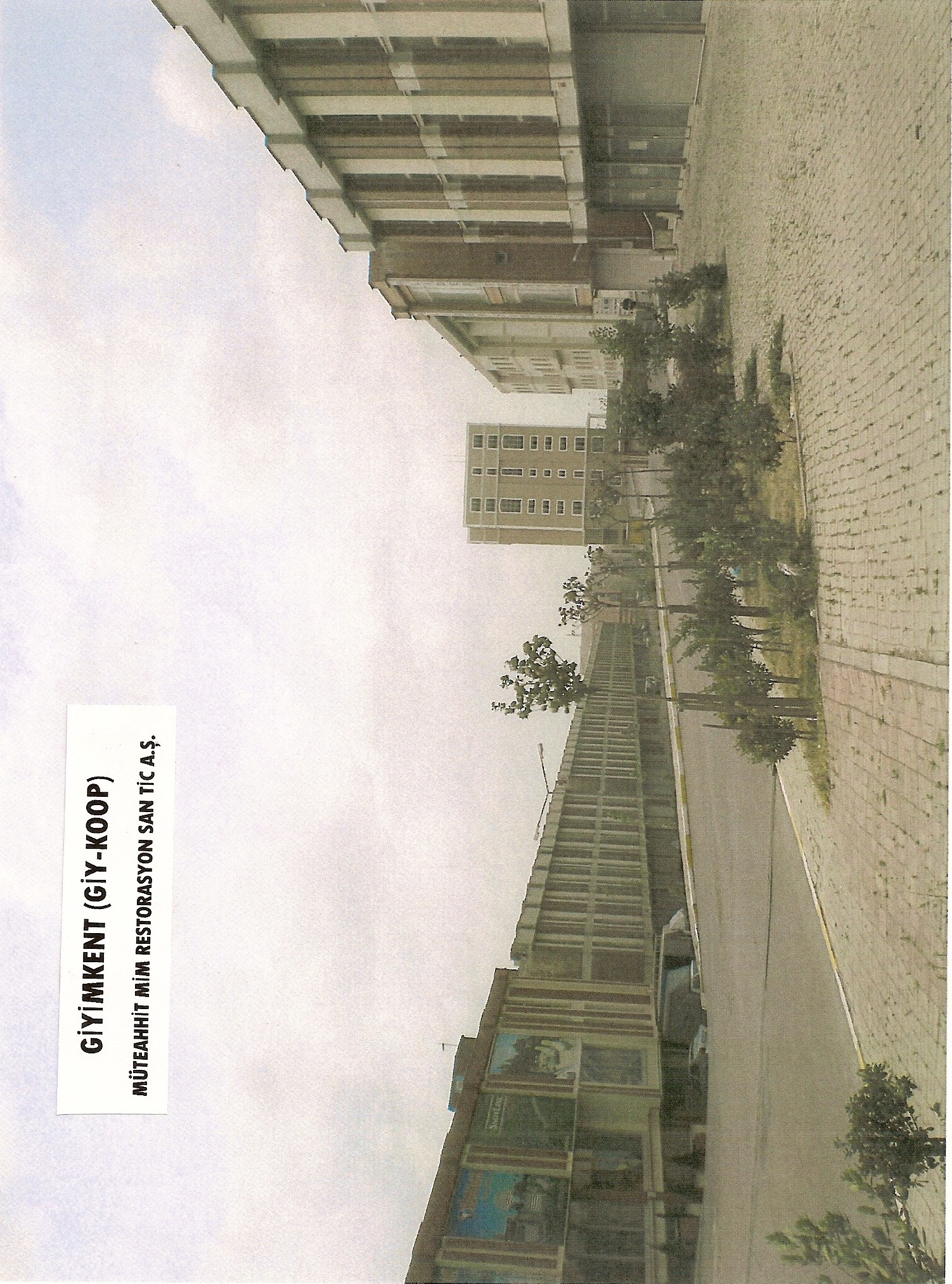 Giy-Koop 2083 ad. Müstakil İşyeri ve Çok Katlı İş Merkezi İle Otel Yapım İşi